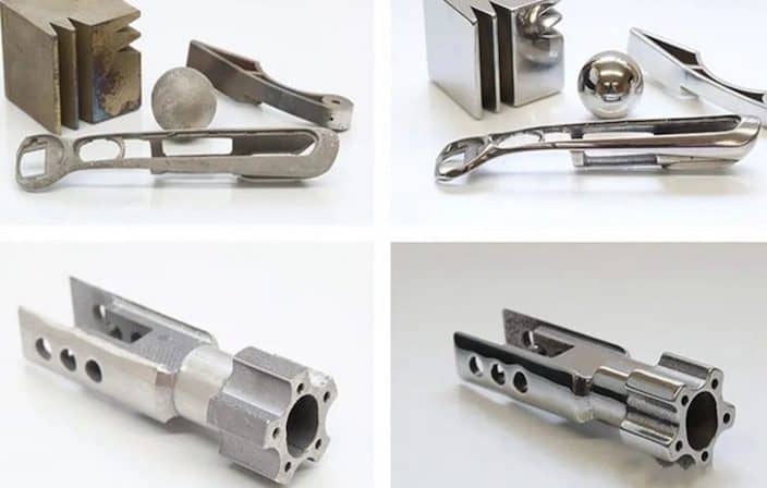 Impression 3D métal polissage