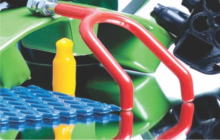 TREMPAGE PVC DE PIÈCES CAOUTCHOUC OU EN PLASTIQUE