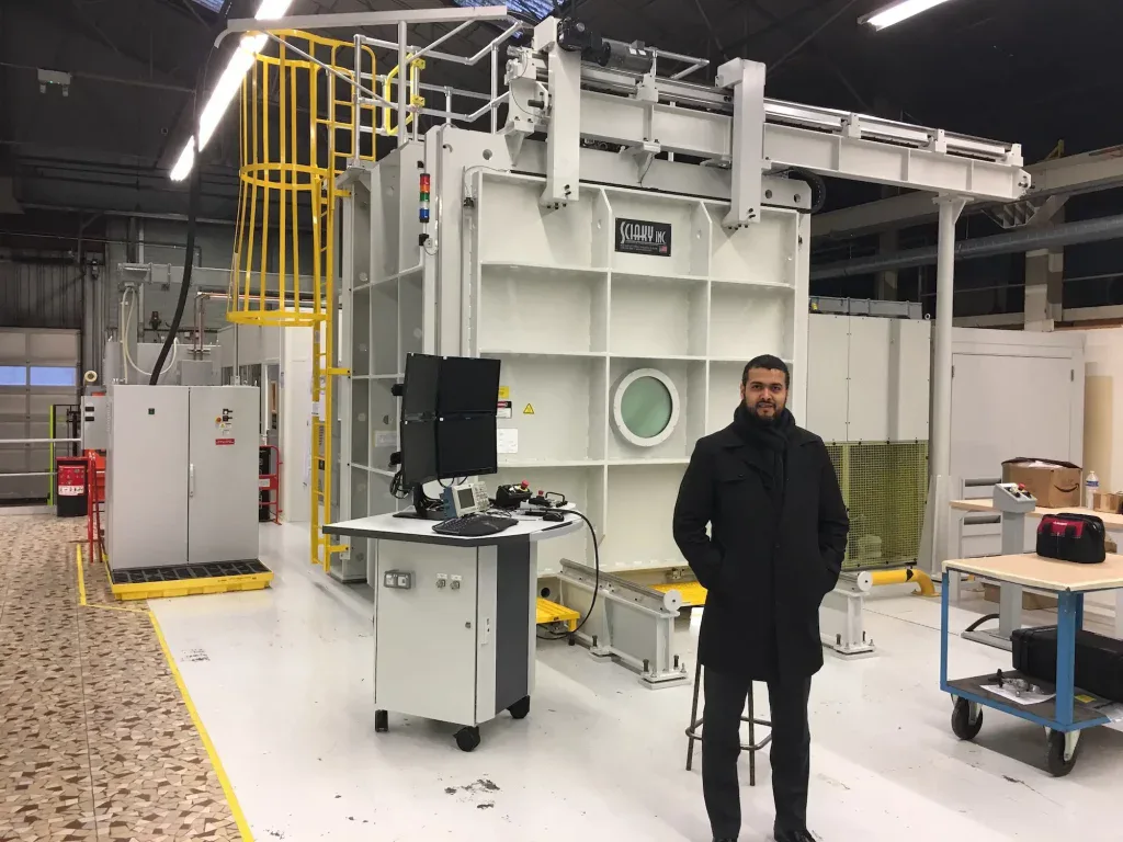 Équipement technologique avancé.