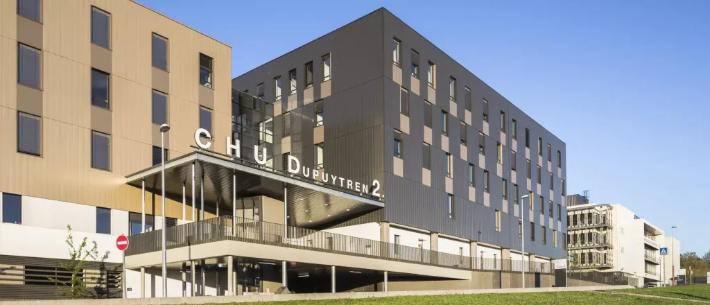 L'hôpital Dupuytren au CHU de Limoges