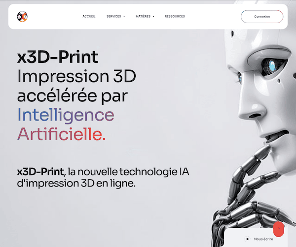 Imprimez en 3D sur x3D-Print.com